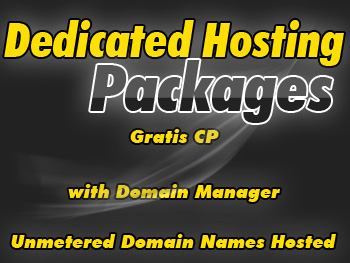 Low-cost dedicated hosting plan